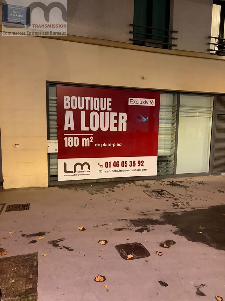 Location Commerce Boulogne-Billancourt 92100